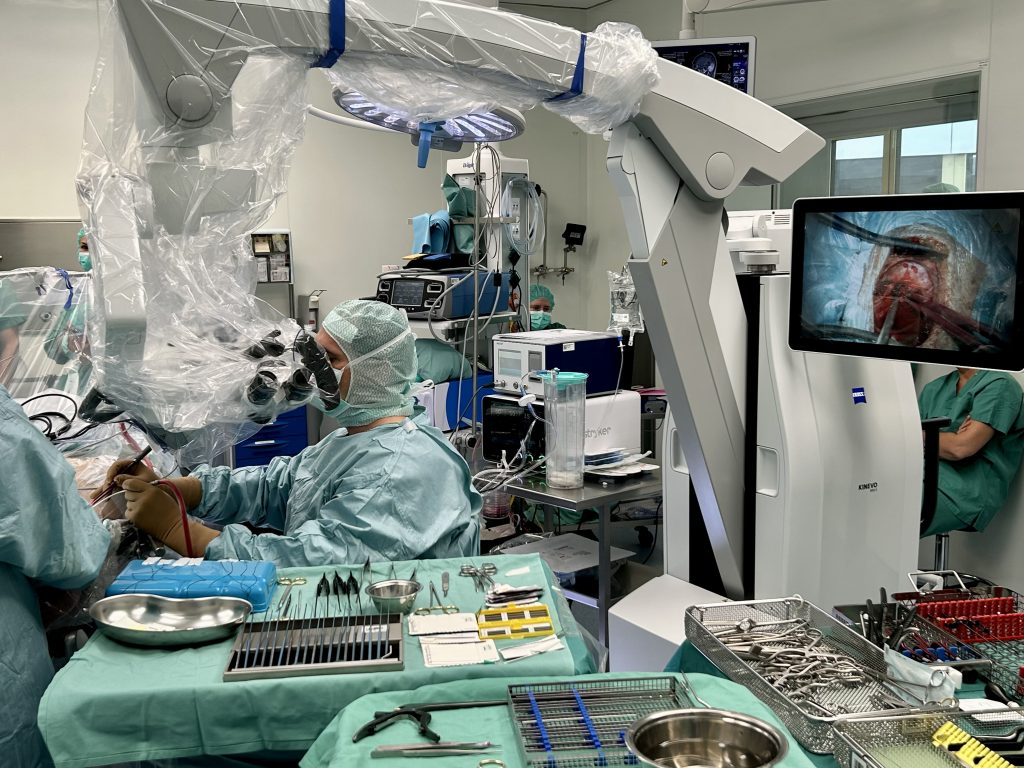 Hirntumor-OP, Burgenland, Prof. Feigl
