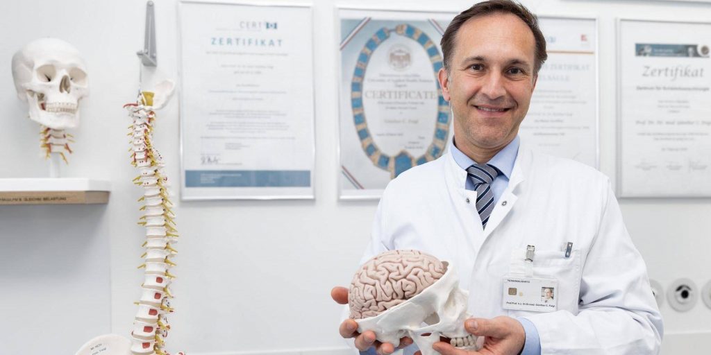 Interview mit Prof. Feigl über die neue Abteilung für minimalinvasive Neurochirurgie im Burgenland